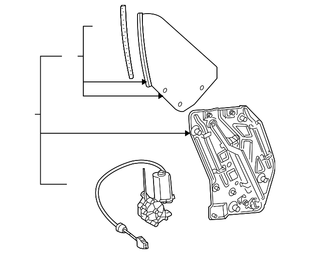 Window Regulator 1Y0-847-276-C