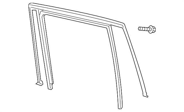 Window Guide 5NN-839-431-C-VNH