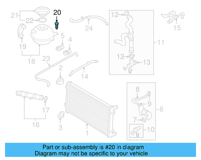 Reservoir Screw N-903-103-01 - View 17