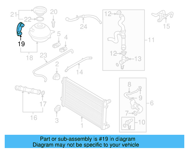 Reservoir Cap 3B0-121-321 - View 78