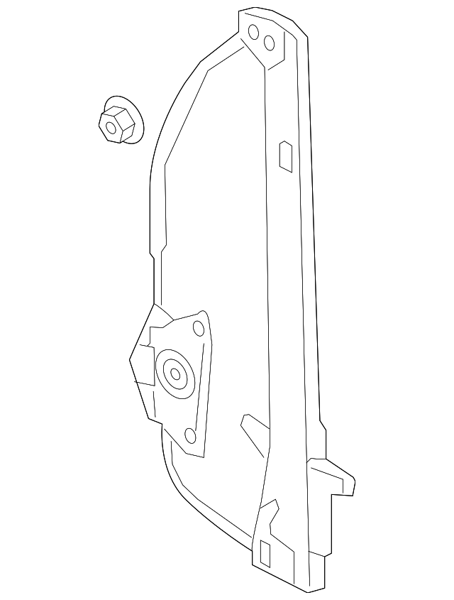 Window Regulator Nut N-904-560-02 - View 42