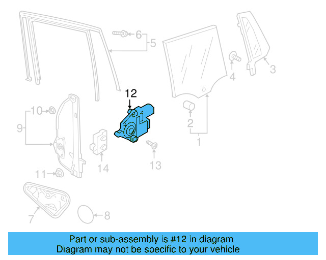 Window Motor 2Q0-959-408 - View 5