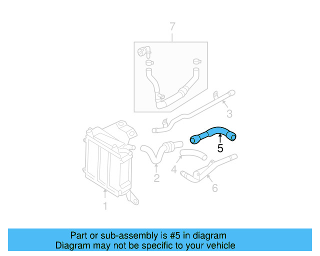 Upper Hose 1J0-122-101-AP
