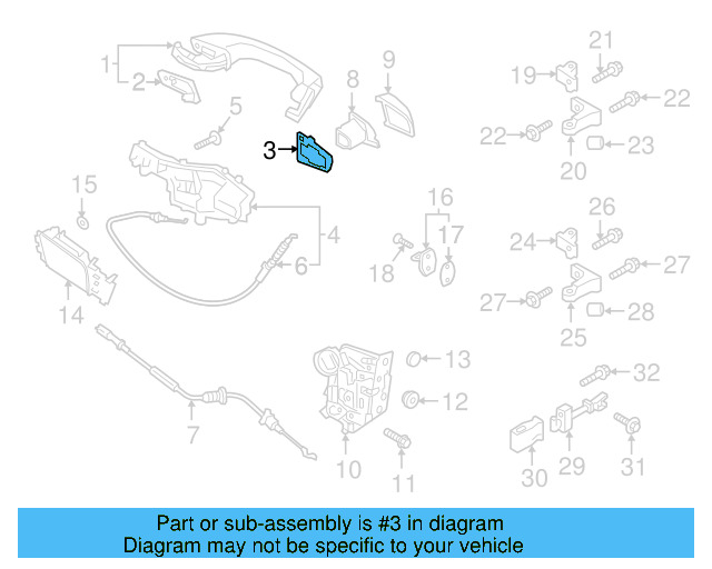 Door Check Bolt WHT-002-109 - View 70