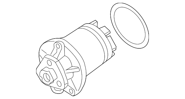 Water Pump 022-121-011 - View 3