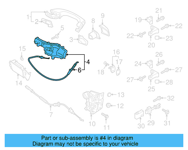 Door Check Bolt WHT-002-109 - View 69
