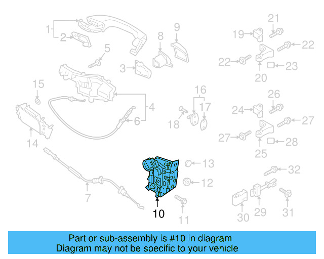 Door Lock Actuator Motor 5K4-839-015-AG - View 18