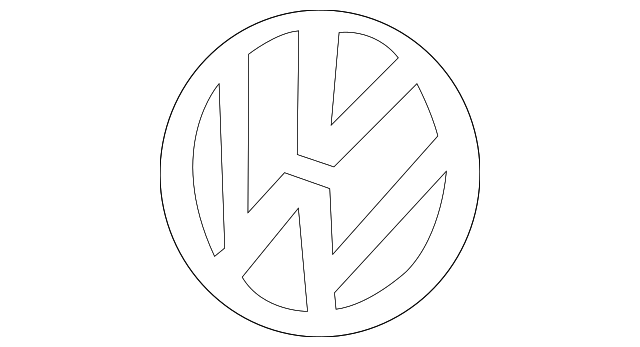 Emblem 5C5-853-600-A - View 2