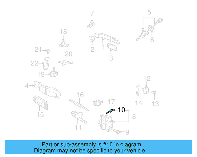 Lock Cable 1C0-837-085-F - View 11