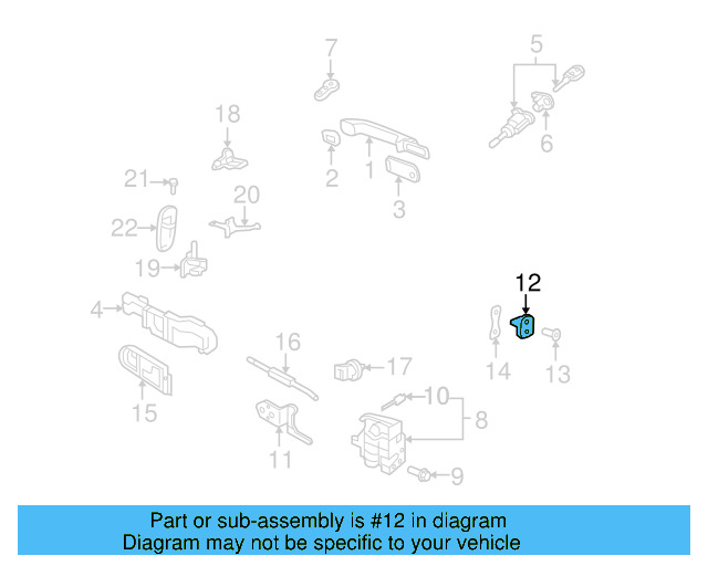 Retaining Bracket 1J0-837-867