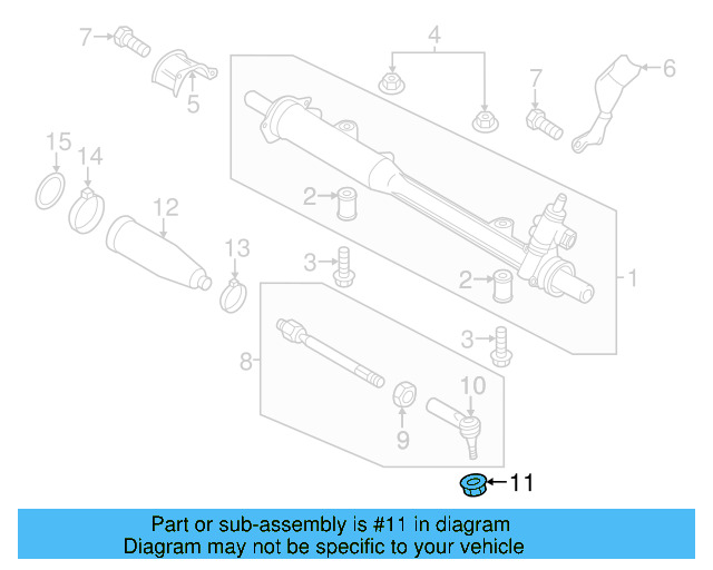 Adjust Nut N-011-164-17 - View 67