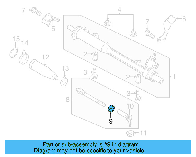 Adjust Nut N-011-164-17 - View 66