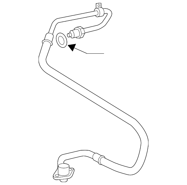 Reservoir Hose Clamp N-906-869-02 - View 240