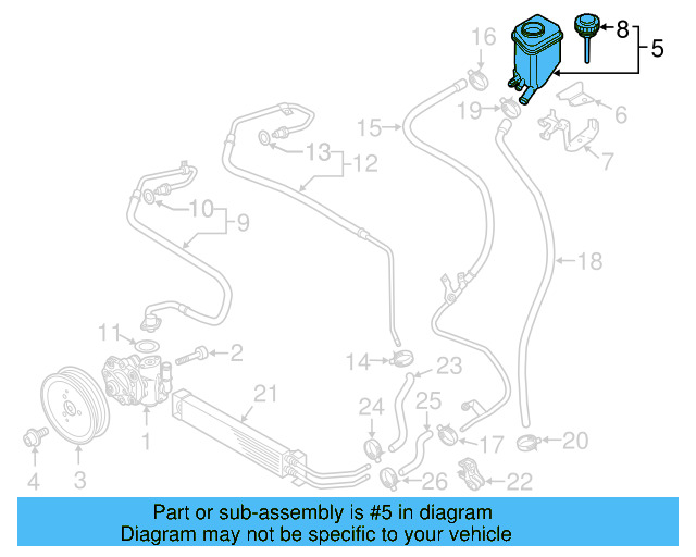 Reservoir 7L6-422-371-E - View 10