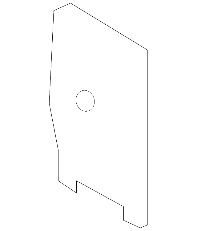 Spacer 3C8-837-005-A - View 2