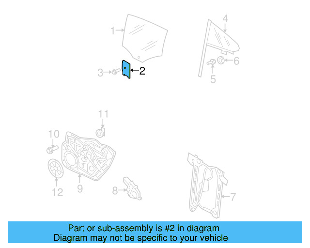 Spacer 3C8-837-005-A - View 3