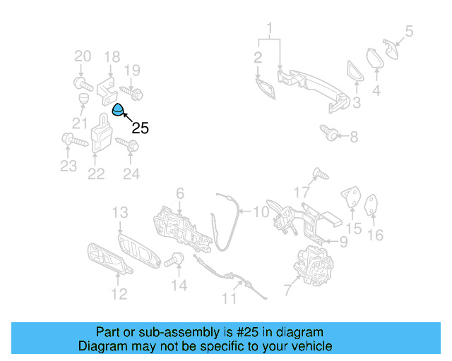 Upper Hinge Cap N-904-030-04