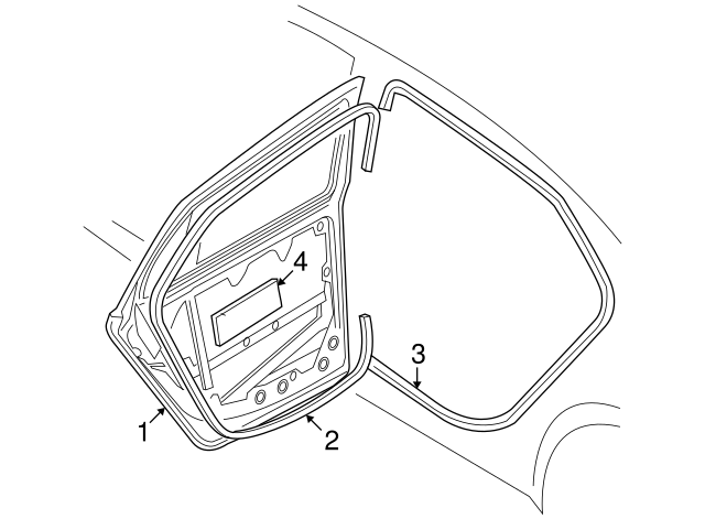 Door Shell 3D7-833-052-F