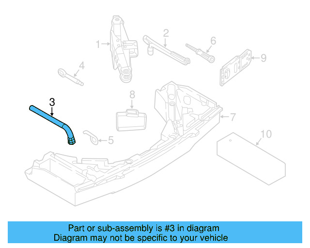 Lug Wrench 4D0-012-219-A - View 23