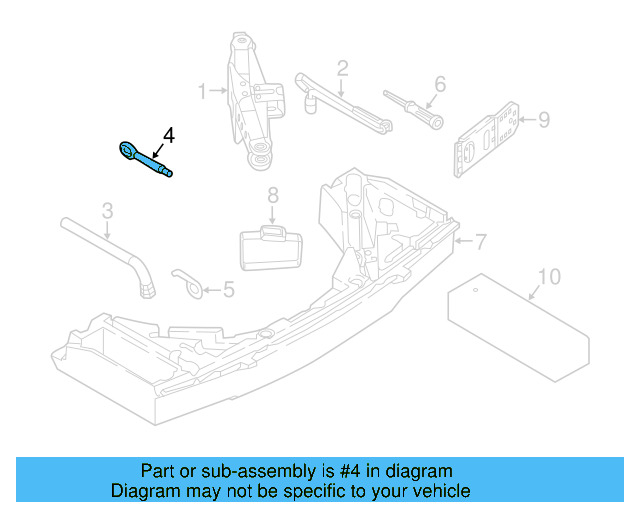 Tow Eye 8K0-805-615-A - View 3