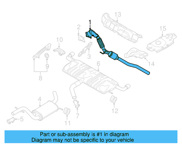 Converter & Pipe 1K0-254-512-PX - View 15