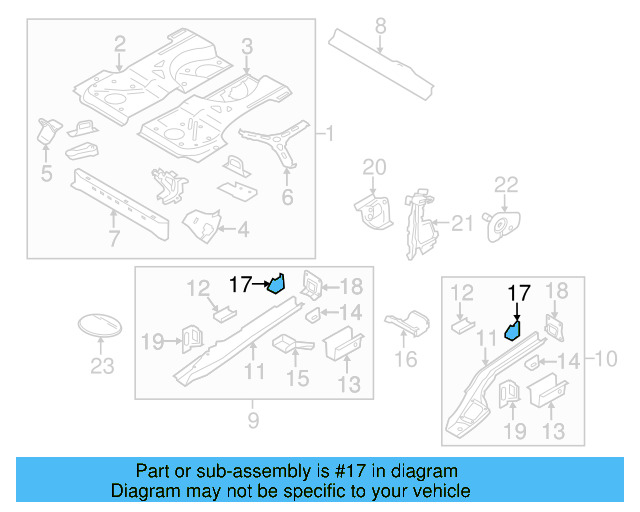 Muffler Bracket 1K0-803-545-A - View 12