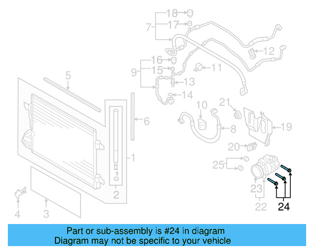 Compressor Mount Bolt N-907-075-02 - View 39