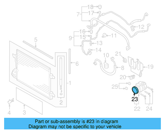 Lower Grille 5K0-853-677-C-9B9 - View 6