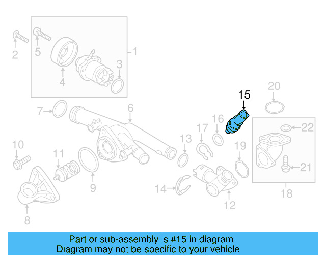 Temp Sensor 06A-919-501-A - View 135