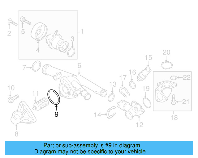 Flange O 095-323-971 - View 9