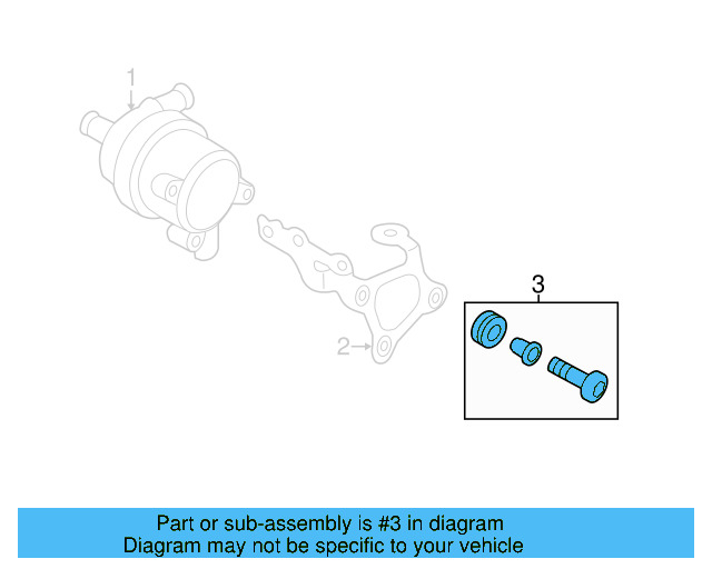 Auxiliary Pump Hardware Kit 5N0-198-093 - View 31