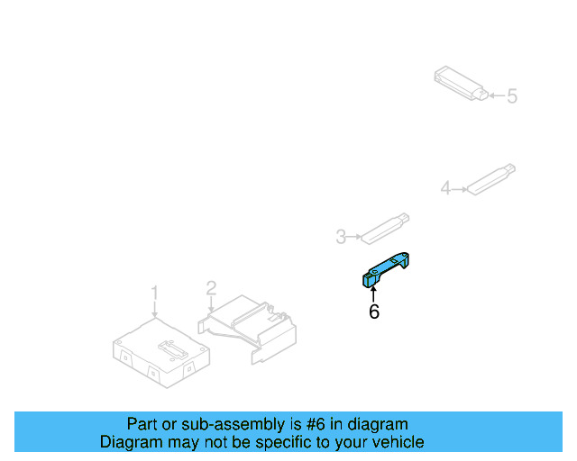 Antenna Holder 5N0-962-283-A - View 7