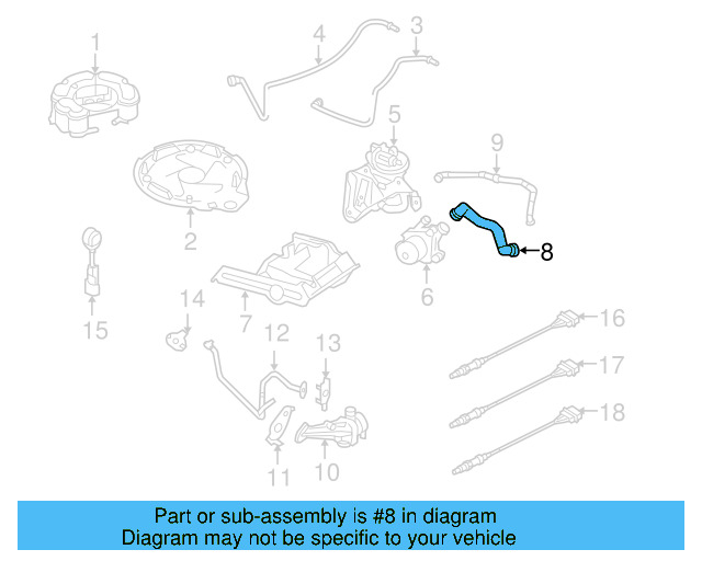 Connector Pipe 07K-131-128-D - View 30