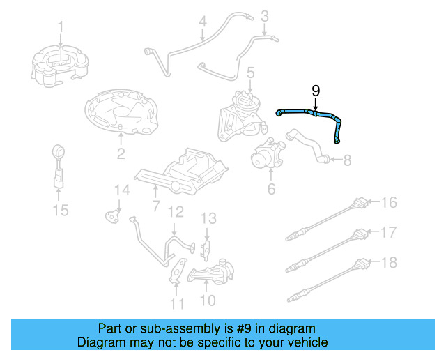 Connector Tube 07K-131-125-E - View 31