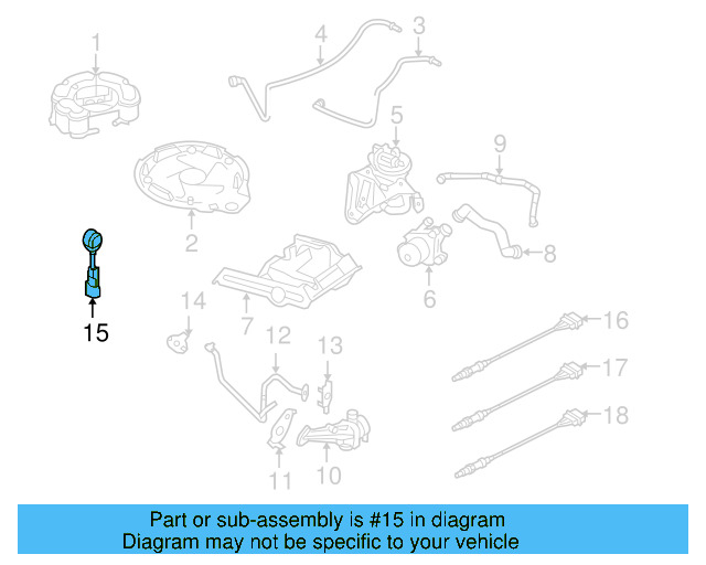 Ignition Knock (Detonation) Sensor 07K-905-377-E - View 20