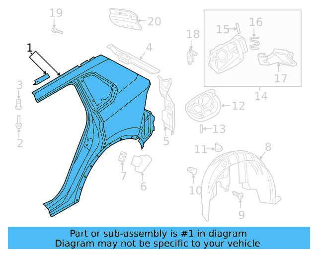 Quarter Panel 5NL-809-844