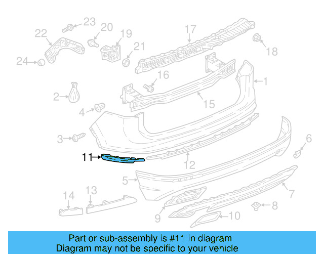Fender Liner Nut WHT-004-694 - View 70