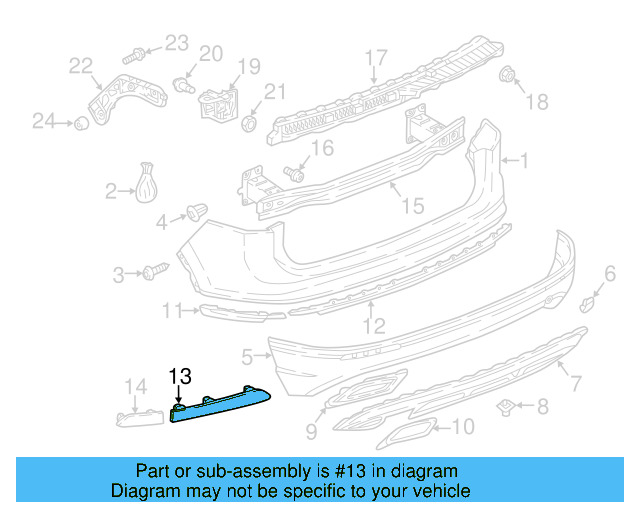 Fender Liner Nut WHT-004-694 - View 65
