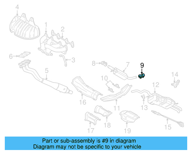 Muffler Clamp 191-253-141-G - View 7