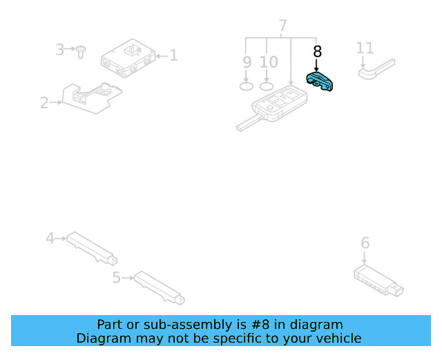 Remote Control Cap 5G0-837-599-D - View 5