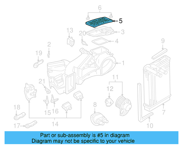Cabin Air Filter 8A0-819-439-A - View 14