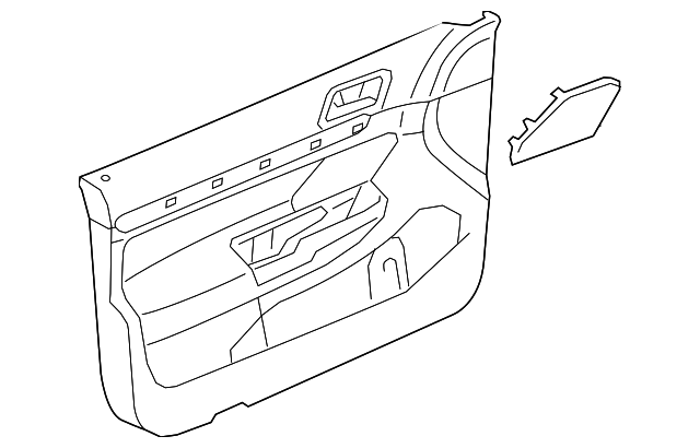 Door Trim Panel 5C7-867-012-J-FUI