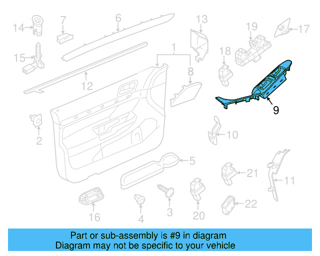 Switch Bezel 5C7-867-256-81U - View 3