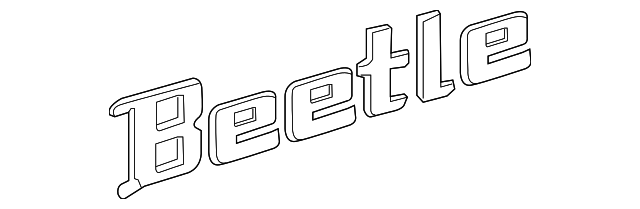 Nameplate 5C5-853-687-J-739 - View 3