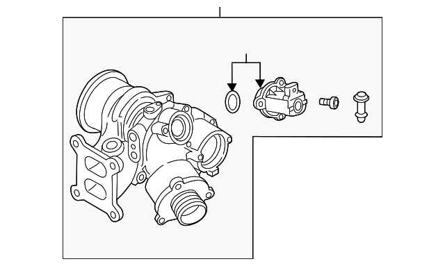 Turbocharger 06K-145-654-Q - View 2