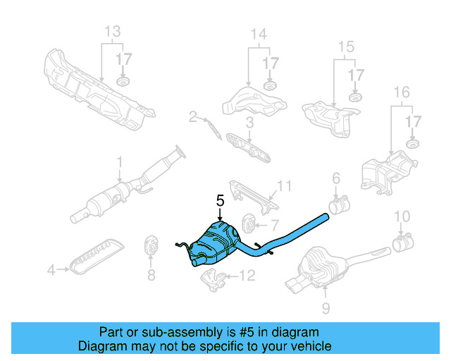 Muffler & Pipe Clamp 1K0-253-141-H - View 54