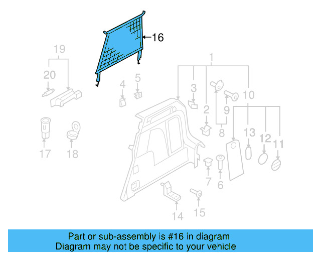 Cargo Net 5N0-861-691-C-QLE - View 4