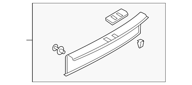Rear Trim 5N0-863-459-B-82V - View 3
