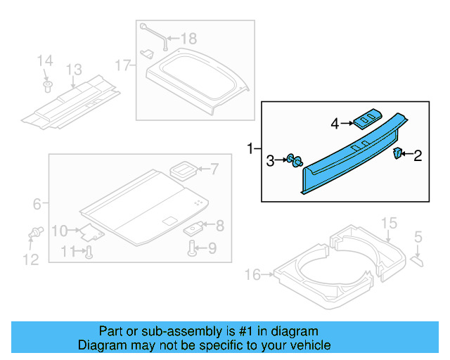 Rear Trim 5N0-863-459-B-82V