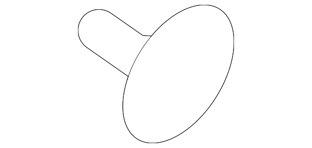 Trunk Trim Panel Clip 7H0-867-299-01C - View 80